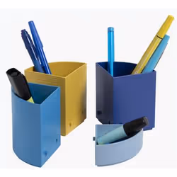Exacompta The Quarter Pen-holders Beeblue - Assorted Colours - New - Additional view 5