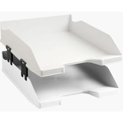 Exacompta 12714D desk tray/organizer Polystyrene Black