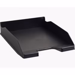 Blue Angel certified because made of recycled fruit juice bottles. Letter tray for documents in A4+ format. Robust and stable ...