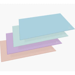 Exacompta 60196D desk pad Cardboard Blue, Coral, Green, Mauve