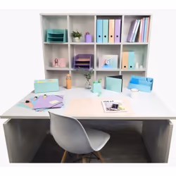 Exacompta 60196D desk pad Cardboard Blue, Coral, Green, Mauve