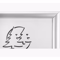 Exacompta 8394358D wall frame 297 x 420 mm Rectangle White Aluminium - Additional view 4