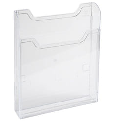 Exacompta Wall Literature Holders A5 Portrait Clear Acrylic 65058D