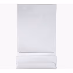 Exacompta Acrylic Display Easel 75 x 100 x 104mm Clear - 88158D