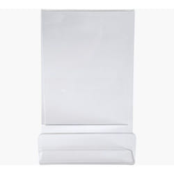 Exacompta Acrylic Display Easel 75 x 100 x 104mm Clear - 88158D