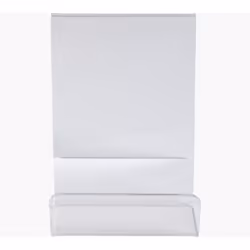 Exacompta Acrylic Display Easel 30 x 83 x 53mm Clear - 88058D