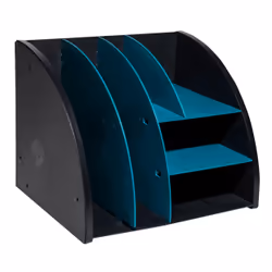 Exacompta Neo Deco Polystyrene (PS) Black, Blue - Additional view 4