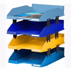 Exacompta 113202SETD desk tray/organizer Plastic Assorted colours - Additional view 6