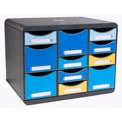Exacompta Store Box Multi Bee Blue - Assorted Colours - New - Additional view 6