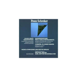 Franz Schreker  Schreker Orchestral Works CD