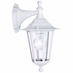 EGLO Laterna 5, Surfaced, 1 bulb(s), E27, IP44, White