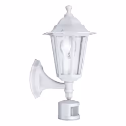 EGLO LATERNA 5, Outdoor wall lighting, White, Glass, IP44, I, Transparent