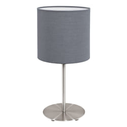 EGLO Pasteri table lamp E27 Grey, Nickel