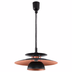 EGLO Brenda, Flexible mount, Black, Copper, Black, Copper, Plastic, Steel, IP20, II