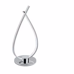 EGLO Roncade, Chrome, White, Aluminium, Steel, Bedroom, Living room, IP20, II, 3000 K