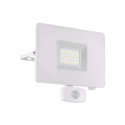 EGLO FAEDO 3, Outdoor wall lighting, White, Aluminium, Glass, IP44, I, Transparent