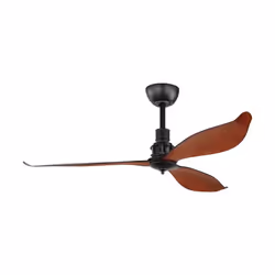 EGLO Lagos 52, Household blade fan, Black, Brown, Ceiling, Plastic, Steel, 27 m³, 8.95 m³/h