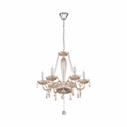 EGLO Basilano, Flexible mount, Chrome, Glass, Steel, Indoor, IP20, I