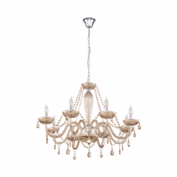 EGLO Basilano, Flexible mount, Brass, Chrome, Brass, Stainless steel, Glass, IP20