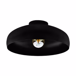 EGLO Mogano, 1 bulb(s), E27, IP20, Black