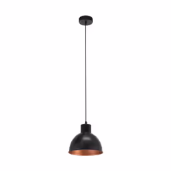 EGLO Truro 1, Flexible mount, Black, Copper, Black, Copper, Steel, IP20, 1 bulb(s)