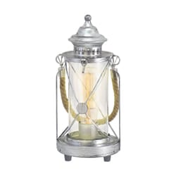 EGLO Bradford table lamp E27 Silver, Transparent
