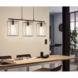 EGLO Loncino suspension lighting Flexible mount E27