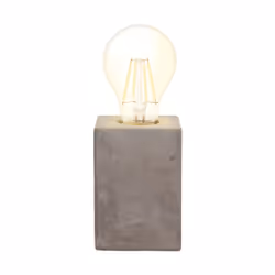 EGLO Prestwick, Grey, Ceramic, Bedroom, Living room, IP20, II, ENEC