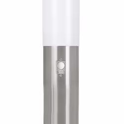 EGLO HELSINKI, Outdoor pedestal/post lighting, Stainless steel, Plastic, Stainless steel, IP44, Entrance, Garden, Patio, I