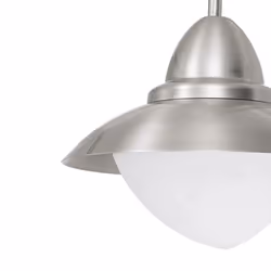 EGLO SIDNEY, Outdoor wall lighting, Stainless steel, Glass, Stainless steel, IP44, Entrance, Garden, Patio, I