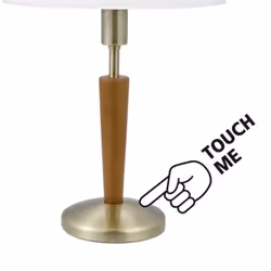 EGLO SOLO 1 table lamp E14 60 W Brown