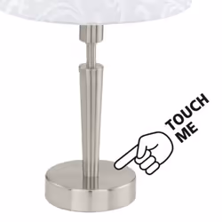 EGLO SOLO table lamp E14 60 W Nickel