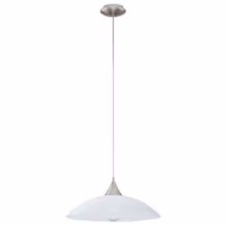 EGLO LAZOLO, 1 bulb(s), E27, IP20, Nickel, White