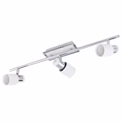 EGLO DAVIDA, Surfaced lighting spot, GU10, 3 bulb(s), LED, 15 W, 3000 K