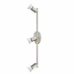 EGLO BUZZ-LED, 3 bulb(s), GU10, 3000 K, IP20, Metallic