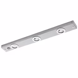 EGLO KOB LED, Cabinet, Nickel, Stainless steel, Stainless steel, Rectangular, IP20, 3 bulb(s)