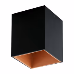 EGLO Polasso, 3000 K, 340 lm, IP20, Black, Copper
