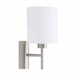 EGLO Pasteri, Surfaced, E27, Nickel, White
