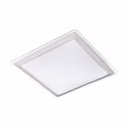 EGLO Competa 1, LED, Non-changeable bulb(s), 3000 K, 2500 lm, IP20, Silver, Transparent, White