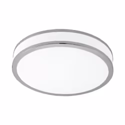 EGLO Palermo 2, LED, Non-changeable bulb(s), 3000 K, 2100 lm, IP20, Chrome, White
