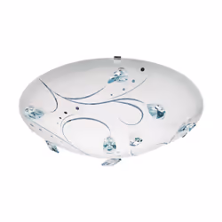 EGLO Sorrenta 1, 4000 K, 1500 lm, IP20, Transparent, White