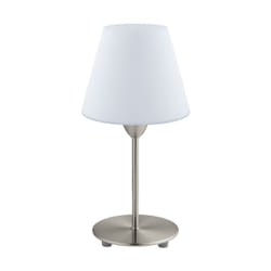 EGLO Damasco 1 table lamp E14 Nickel, White