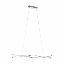 EGLO Lasana 2, Flexible mount, Chrome, White, White, Aluminium, Plastic, Steel, Plastic, Indoor