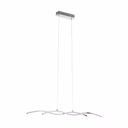 EGLO Lasana 2, Flexible mount, Chrome, White, White, Aluminium, Plastic, Steel, Plastic, IP20