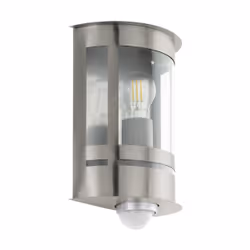 EGLO 97284, Surfaced, 1 bulb(s), E27, IP44, Stainless steel