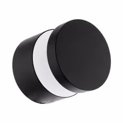 EGLO MELZO, Outdoor wall lighting, Black, Plastic, IP44, I, Transparent