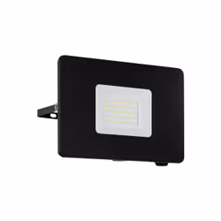 EGLO FAEDO 3, Outdoor wall lighting, Black, Aluminium, Glass, IP65, I, Transparent