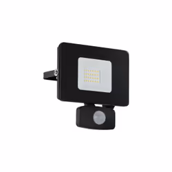 EGLO FAEDO 3, Outdoor wall lighting, Black, Aluminium, Glass, IP44, I, Transparent