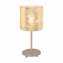 EGLO 97646, Gold, Fabric, Steel, Bedroom, Living room, II, E27, 1 bulb(s)