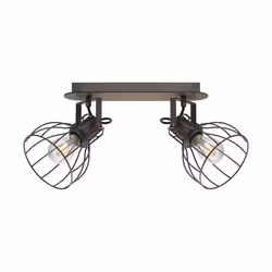 EGLO SAMBATELLO, E27, 2 bulb(s), 220-240 V, Brown, Silver
